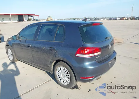 2014 Volkswagen Golf 2.5L z USA, uszkodzony, nr VIN WVWDB7AJ6EW001623